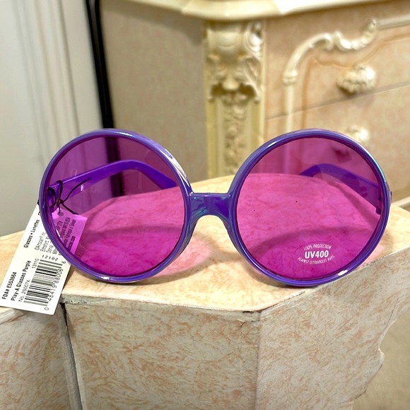 💜Purple Funny Glasses💜 - Picture 2 of 4